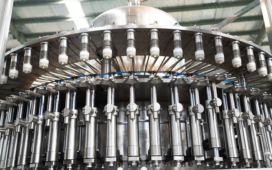 全自動(dòng)果汁灌裝機(jī)灌裝部分 全自動(dòng)果汁灌裝機(jī)灌裝部分